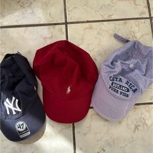 Cap Bundle! NY, Polo & Costa Rica